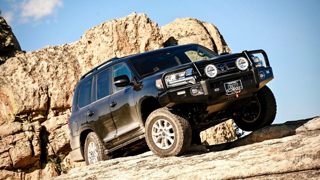 Rare (And Illegal) In The U.S. Toyota Land Cruisers Turn Heads On Wyoming’s I-80 – Cowboy State Daily