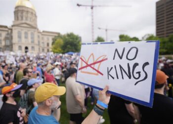 Millions Rally Nationwide in Massive ‘No Kings’ Anti-Trump Protests