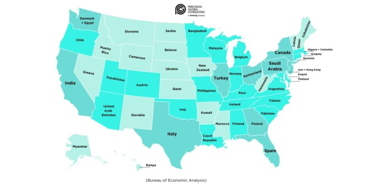 US States Boasting Economies Bigger Than Entire Countries Uncovered